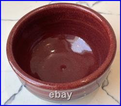 Vintage Signed Carl Sheehan Studio Art Pottery Two Piece Bowl w Lid Decor Gifts
