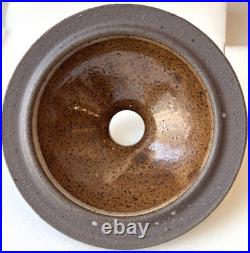 Vintage Signed Carl Sheehan Studio Art Pottery Two Piece Bowl w Lid Decor Gifts