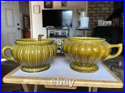 Vintage Soup Bowls Or Tureens From California Pottery Manufacturer's