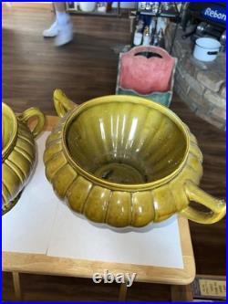 Vintage Soup Bowls Or Tureens From California Pottery Manufacturer's