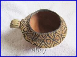 Vintage Southwest Indian Tesque Cochiti Pueblo Indian Style Turtle Effigy Bowl