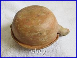 Vintage Southwest Indian Tesque Cochiti Pueblo Indian Style Turtle Effigy Bowl