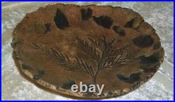Vintage Stan Langtwait Cedar Leaf Mt St Helen's Shapes of Clay Art Pottery Bowl