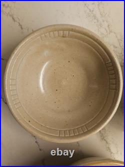 Vintage Stoneware Bowls Lot of 3