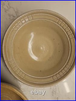 Vintage Stoneware Bowls Lot of 3