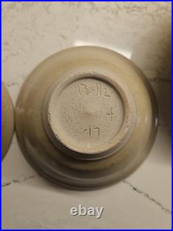 Vintage Stoneware Bowls Lot of 3