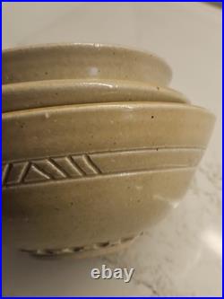 Vintage Stoneware Bowls Lot of 3