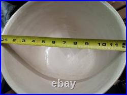 Vintage Stoneware Mixing Bowl Lot Of 3 Robinson Ransbottom Pottery Roseville