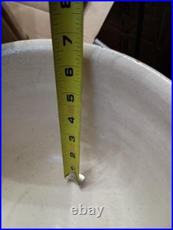 Vintage Stoneware Mixing Bowl Lot Of 3 Robinson Ransbottom Pottery Roseville