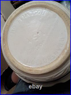 Vintage Stoneware Mixing Bowl Lot Of 3 Robinson Ransbottom Pottery Roseville