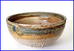Vintage Studio Art Ceramic Pottery Hand Made Bowl Signed