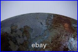 Vintage Studio Art Pottery Bowl Hand Thrown 1998 Artist Signed Drip Glaze Vintage Studio Art Pottery Bowl Hand Thrown 1998 Artist Signed Drip Glaze