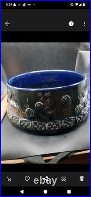 Vintage Studio Line Rosenthal Bjorn Wiinblad Center Bowl Blue 3D Design