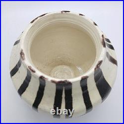 Vintage Studio Pottery Bowl Signed E-yhughes 7-80 Handcrafted Ceramic Art