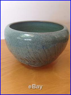 Vintage Studio Pottery Sgraffito Bowl Midmod Modern Ceramics Art Pottery Signed