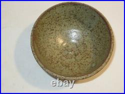 Vintage Studio Pottery Tea Bowl With Amazing Glaze, Shoji Hamada Style