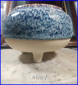 Vintage Studio Pottery Tri Footed Bonsai Bowl Planter Pot