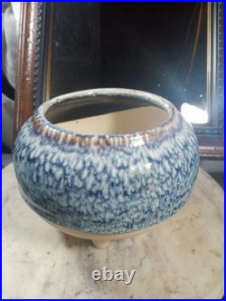 Vintage Studio Pottery Tri Footed Bonsai Bowl Planter Pot
