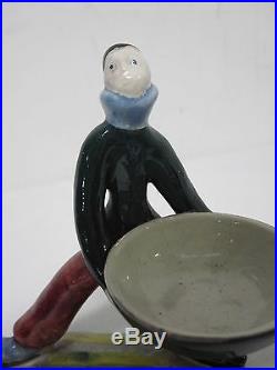 Vintage Susi Singer Weiner Werkstatte Figure Holding A Bowl Pin Dish #467