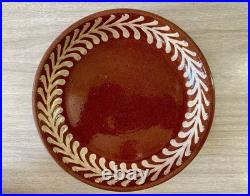 Vintage Swedish Studio Pottery Stoneware Bowl Fern Sgraffito Made Sweden 20