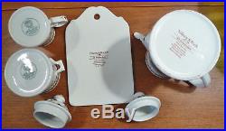 Vintage Villeroy & Boch ALT AMSTERDAM teapot, sugar bowl, creamer, cheese board