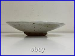 Vintage Walker Studio Pottery Ceramic Bowl Geometric Carved Earth Tone Glaze 10