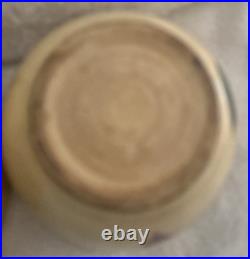 Vintage Watt Pottery Starflower Pattern Nesting Mixing Bowls Set of 3