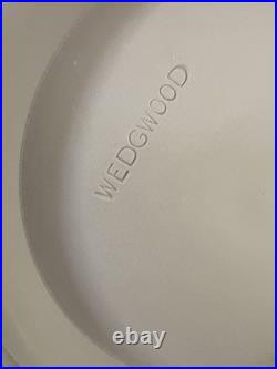 Vintage Wedgwood Large Lilac Jasperware Bowl With The Dancing Hours Decoration