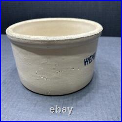 Vintage Wehr Dairy Crock Bowl
