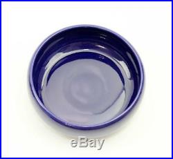 Vintage Wellfleet Pottery Cobalt Blue 8 Bowl Rare