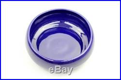 Vintage Wellfleet Pottery Cobalt Blue Large 10 Bowl Rare #1