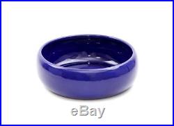 Vintage Wellfleet Pottery Cobalt Blue Large 10 Bowl Rare #2
