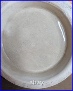 Vintage West German Salt-Glazed Stoneware Lidded Punch Bowl / Tureen
