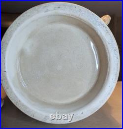 Vintage West German Salt-Glazed Stoneware Lidded Punch Bowl / Tureen