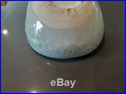 Vintage aqua RUSSEL WRIGHT BAUER Art Pottery Bowl organic ashbowl no damage
