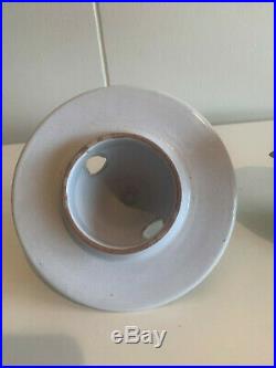 Vintage bjorn wiinblad studio pottery vase & top hat covered bowl mid century