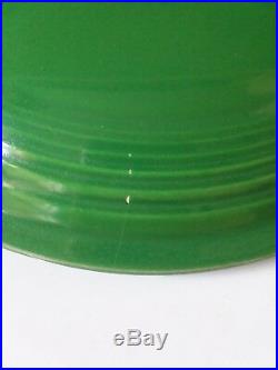 Vintage fiestaware medium green casserole bowl with lid