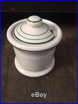 Vitrified China Vintage Ford Sugar Bowl with Lid Restaurant Ware
