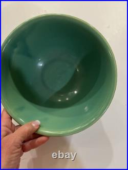 Vtg Bauer Pottery Ringware #12 Bowl Turuoise