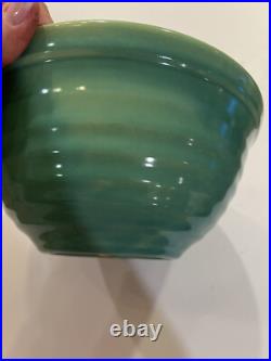 Vtg Bauer Pottery Ringware #12 Bowl Turuoise