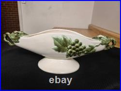 Vtg. Hull Pottery Tokay Console bowl/candleholder
