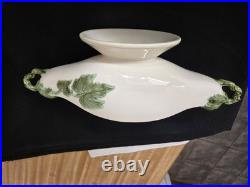 Vtg. Hull Pottery Tokay Console bowl/candleholder