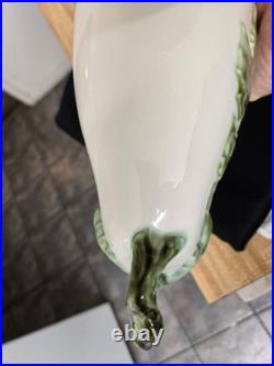 Vtg. Hull Pottery Tokay Console bowl/candleholder