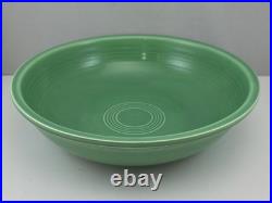 Vtg Lg Fiesta HLC Original Lt Green 11 1/8 Fruit Bowl Rare HTF Fiestaware