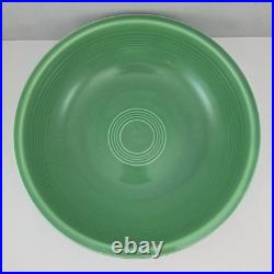 Vtg Lg Fiesta HLC Original Lt Green 11 1/8 Fruit Bowl Rare HTF Fiestaware