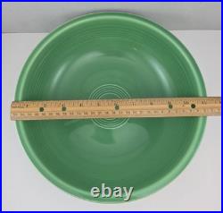 Vtg Lg Fiesta HLC Original Lt Green 11 1/8 Fruit Bowl Rare HTF Fiestaware