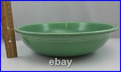 Vtg Lg Fiesta HLC Original Lt Green 11 1/8 Fruit Bowl Rare HTF Fiestaware