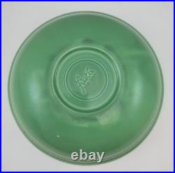 Vtg Lg Fiesta HLC Original Lt Green 11 1/8 Fruit Bowl Rare HTF Fiestaware
