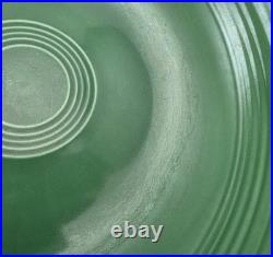 Vtg Lg Fiesta HLC Original Lt Green 11 1/8 Fruit Bowl Rare HTF Fiestaware