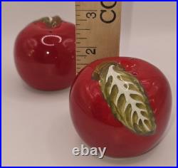 Vtg MCM ITALY MANCIOLI CHERRY Soup Tureen Candy Dish & Salt & Pepper